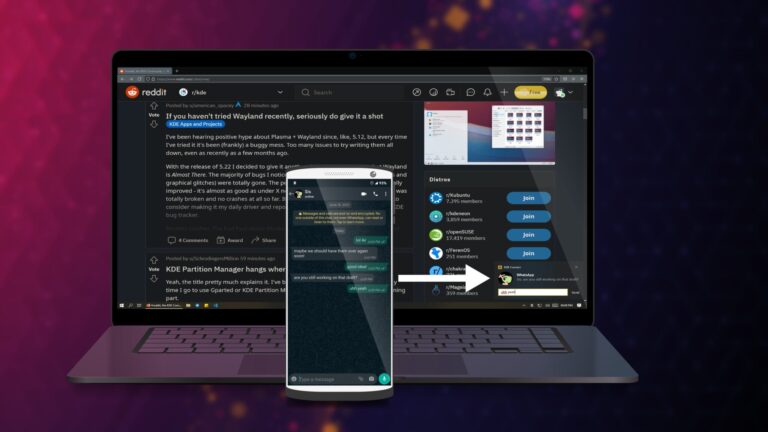 Linux Rechner mit Smartphone über KDE Connect verbinden