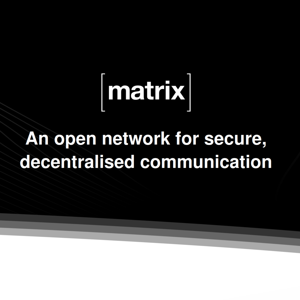 Privater Matrix Chatserver