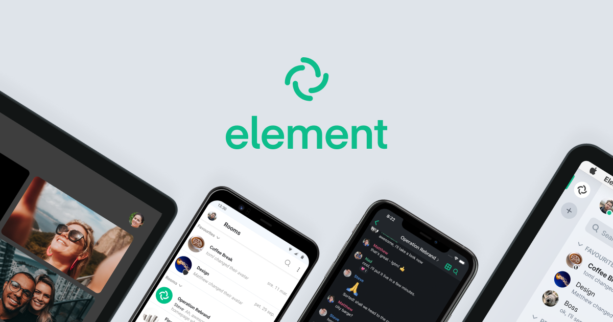 Elementl Google Element Messenger ohne Google Push verwenden