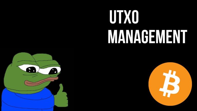 Mit UTXO Management Bitcoin Onchain Gebühren sparen