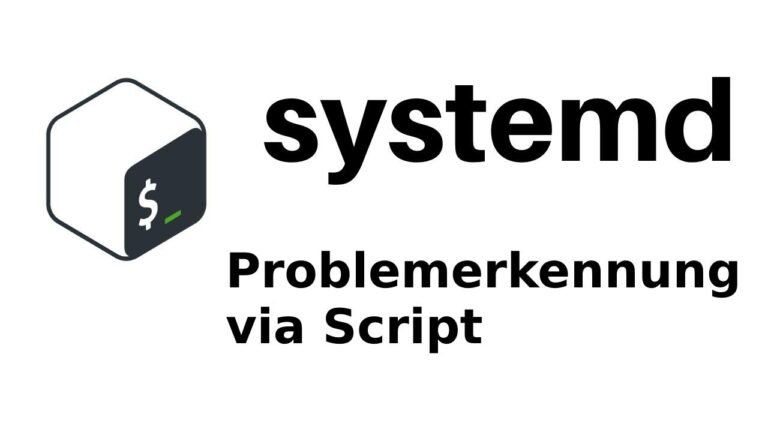 Linux Problembehebung im systemd