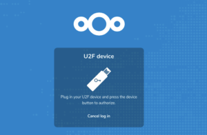 Nextcloud mit U2F / Yubikey absichern