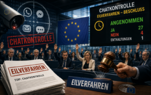 EU beschliesst Chatkontrolle Light im Eilverfahren