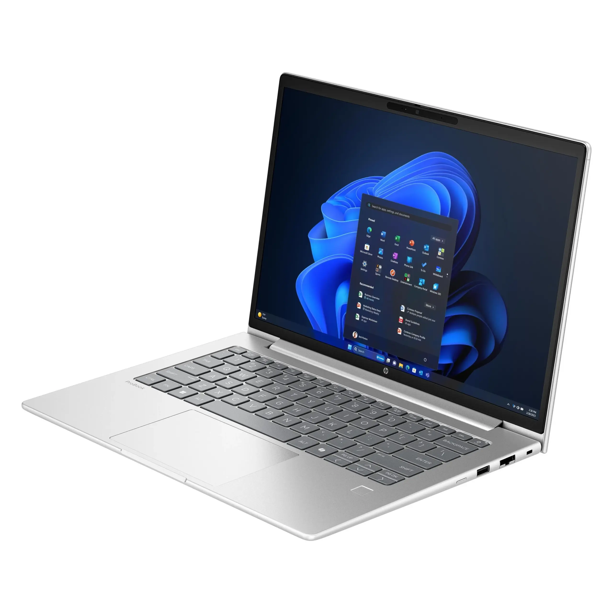 HP ProBook 4 G1a 14 Zoll, Ansicht von oben